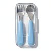 OXO Tot Stainless Steel Fork and Spoon Set for Toddlers-0