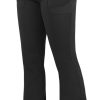 Girls Black Yoga Leggings by BrandName-1