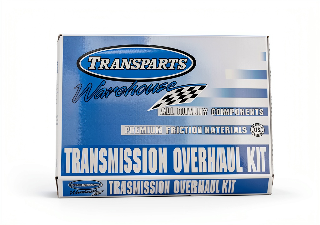 Installing Transparts Warehouse Transmission Rebuild Kits on a garage workbench