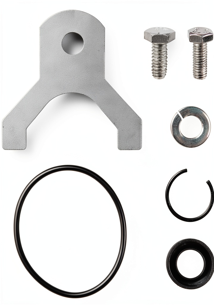 Installing Transmission Leak Stop Zookpr Speedometer Seal Kit on a wooden workbench