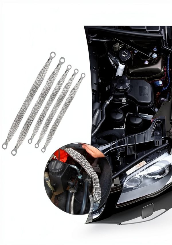 Leechio Car Grounding Strap Kit Copper Material-6