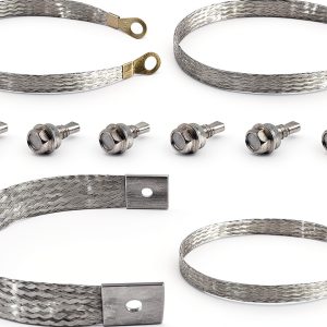 SONAKY Ignition Coil Ground Strap Heavy Silvery-0