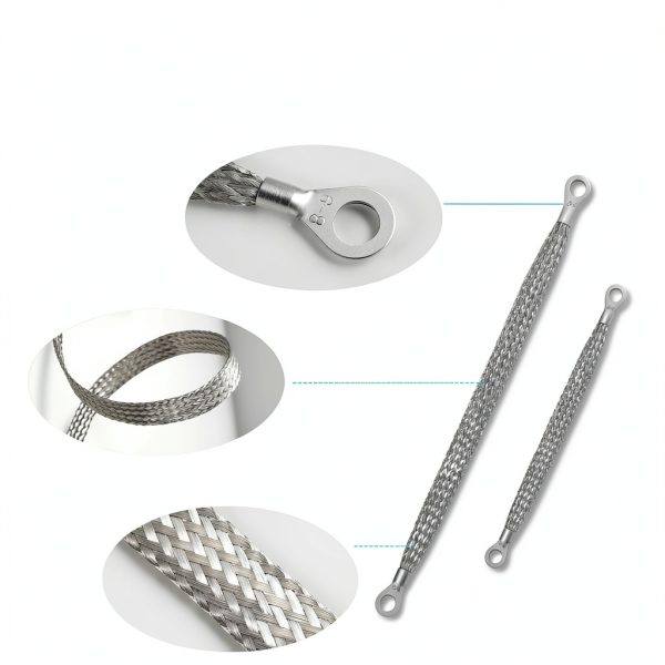 Engine Ground Strap TOYMIS Tin‑Plated Braided Kit-2