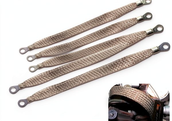 Ground Strap Kit MLY Copper Braided Automotive-0