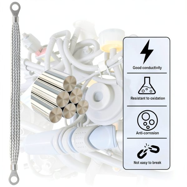 ecocstm Copper Ground Strap for Automotive-2