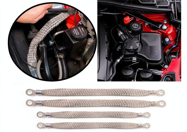 Ignition Coil Ground Strap JawGrew Metal Flex-6