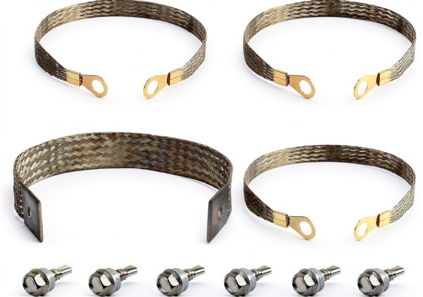 SONAKY Ignition Coil Ground Strap Heavy Silvery-2