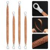 LUTER Automotive Ground Strap Kit Copper 10" x 1/2" & 13" x 1/2" (4-4