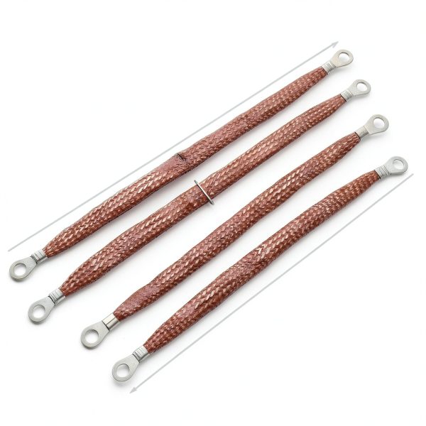Copper Grounding Strap Classicseali 11.81 x 0.5 in Orange-1