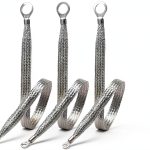 Gabrella Copper Ground Strap 20in 3‑Piece Set 8mm Ring Terminals-0
