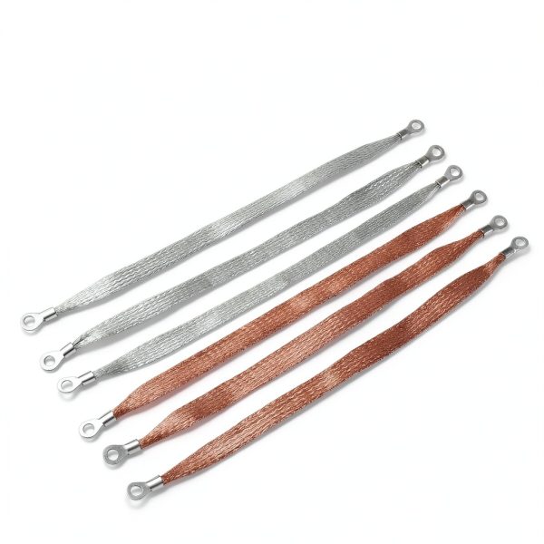 Engine Ground Strap 12in 6PC Tinned Copper Braided by Jeyoon-1