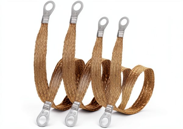 Classicseali Ground Strap Kit 4pcs Silver Braided Copper with Clip-0