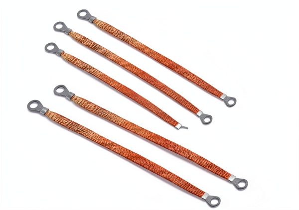 lekiliky Ignition Coil Grounding Strip Set 5pcs Conductive Copper-0