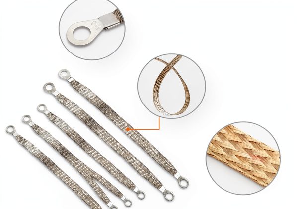 Grounding Wire Reswish Auto Copper Tinned Braided JDX001 Set-4