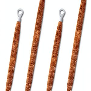 LUTER Automotive Ground Strap Kit Copper 10" x 1/2" & 13" x 1/2" (4-0