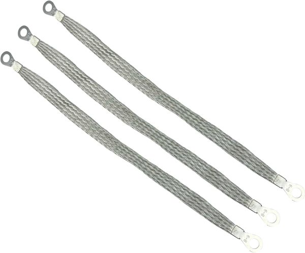 Engine Ground Strap Kit Sakura Parts Heavy Duty Universal 4 Piece Set-4