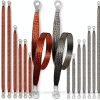 RAKDSYMC Automotive Ground Strap Kit 16-Piece 4 Sizes High-0