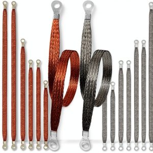 RAKDSYMC Automotive Ground Strap Kit 16-Piece 4 Sizes High-0