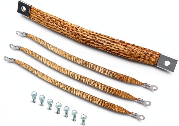 Engine Ground Strap Kit 4‑Piece Heavy Duty Set by Jetuplusllc-7