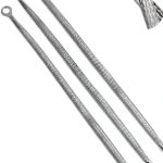 ZEYIYER Copper Grounding Strap 19.7in Silver Buckle 3‑Piece Set-0
