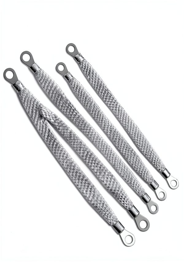 jokormo Car Grounding Strap Kit 5‑Piece Stainless Steel Silver-0