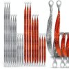 IANFAN Ground Strap Kit 18 Universal Automotive Straps 10 15 20 Inch-0