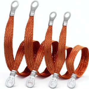 Copper Grounding Strap Classicseali 11.81 x 0.5 in Orange-0
