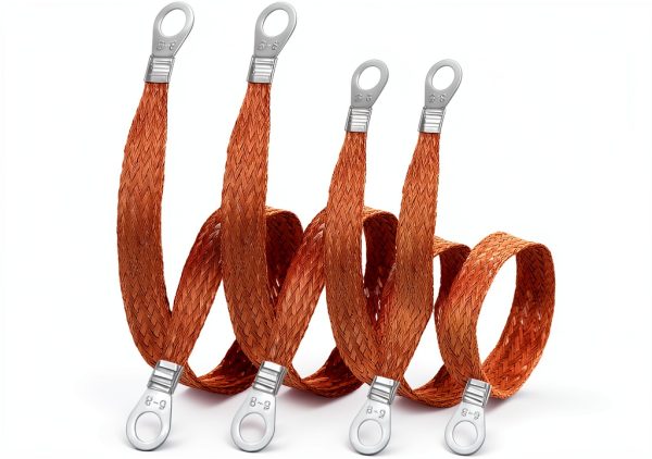 Copper Grounding Strap Classicseali 11.81 x 0.5 in Orange-0