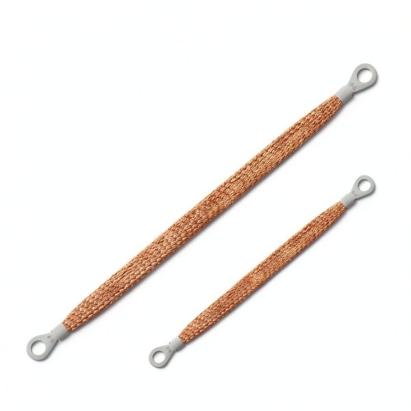 LUTER Automotive Ground Strap Kit Copper 10" x 1/2" & 13" x 1/2" (4-1