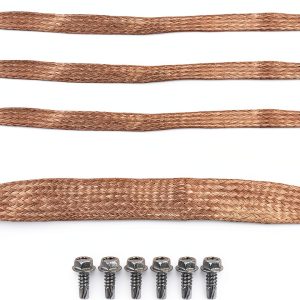 Engine Ground Strap Kit Sakura Parts Heavy Duty Universal 4 Piece Set-0