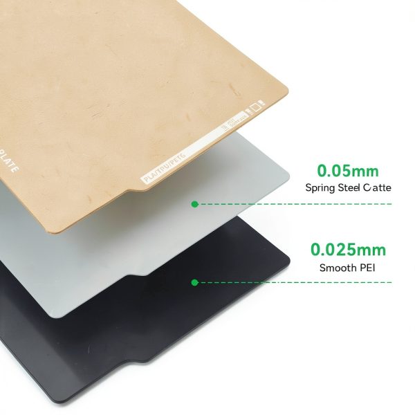 3D Printer Build Plate Dual Smooth Textured 257x257mm BUILDLABS-3