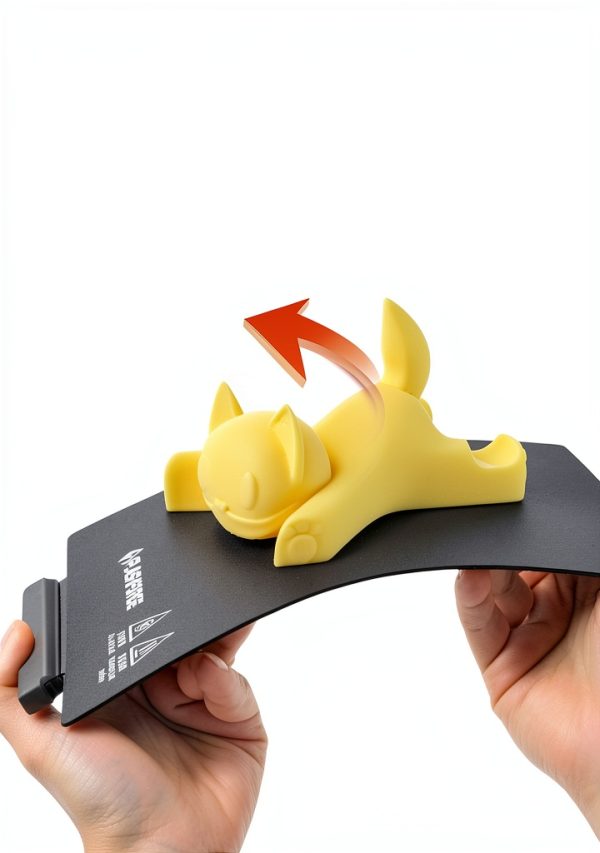 FLASHFORGE Adventurer 5M/5M Pro PC Plate - Magnetic Tool-Free Removal-3