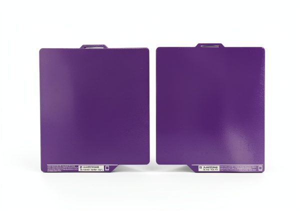 257x257mm Bambu-Lab Build Plate Spring Steel PLU Coating Purple-0