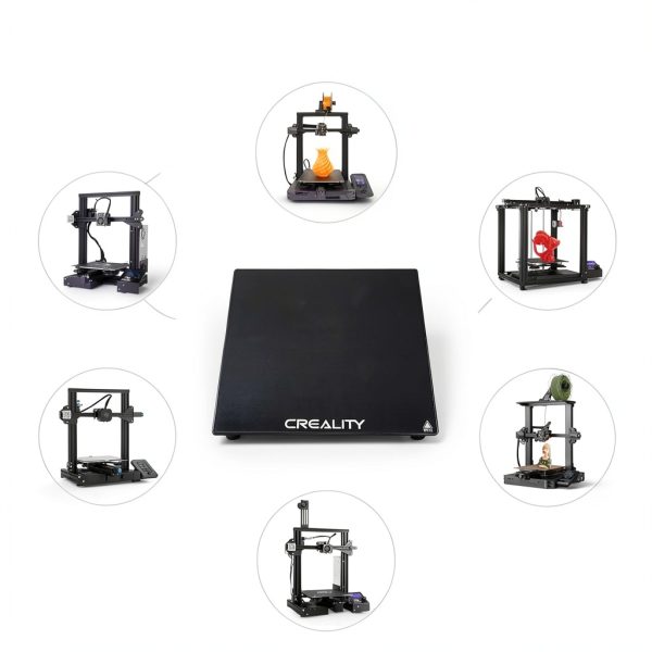 Mefine Ender 3 Glass Bed Upgraded Tempered Build Plate 235x235x4mm-7